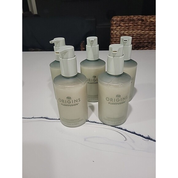 SET OF 5 ORIGINS PLANTFUSION CONDITIONING HAND AND BODY WASH~6.7 OZ~200 ML~NEW - Picture 1 of 8